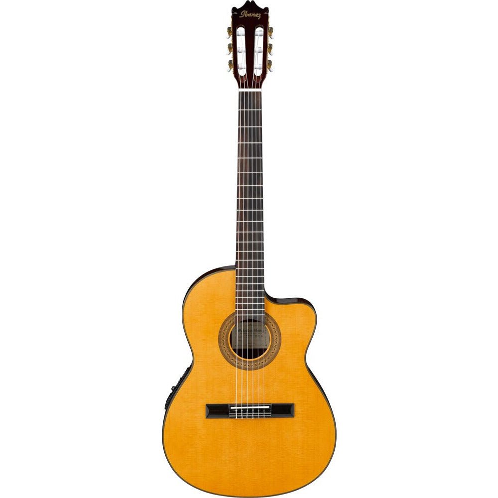 Ibanez - GA5TCE-AM Nylonsträngad gitarr med mikrofon - Musik Utan Gränser 