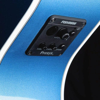 Hagström - Hagström Siljan II Grand Auditorium CE Sapphire Blue Sparkle - Musik Utan Gränser 