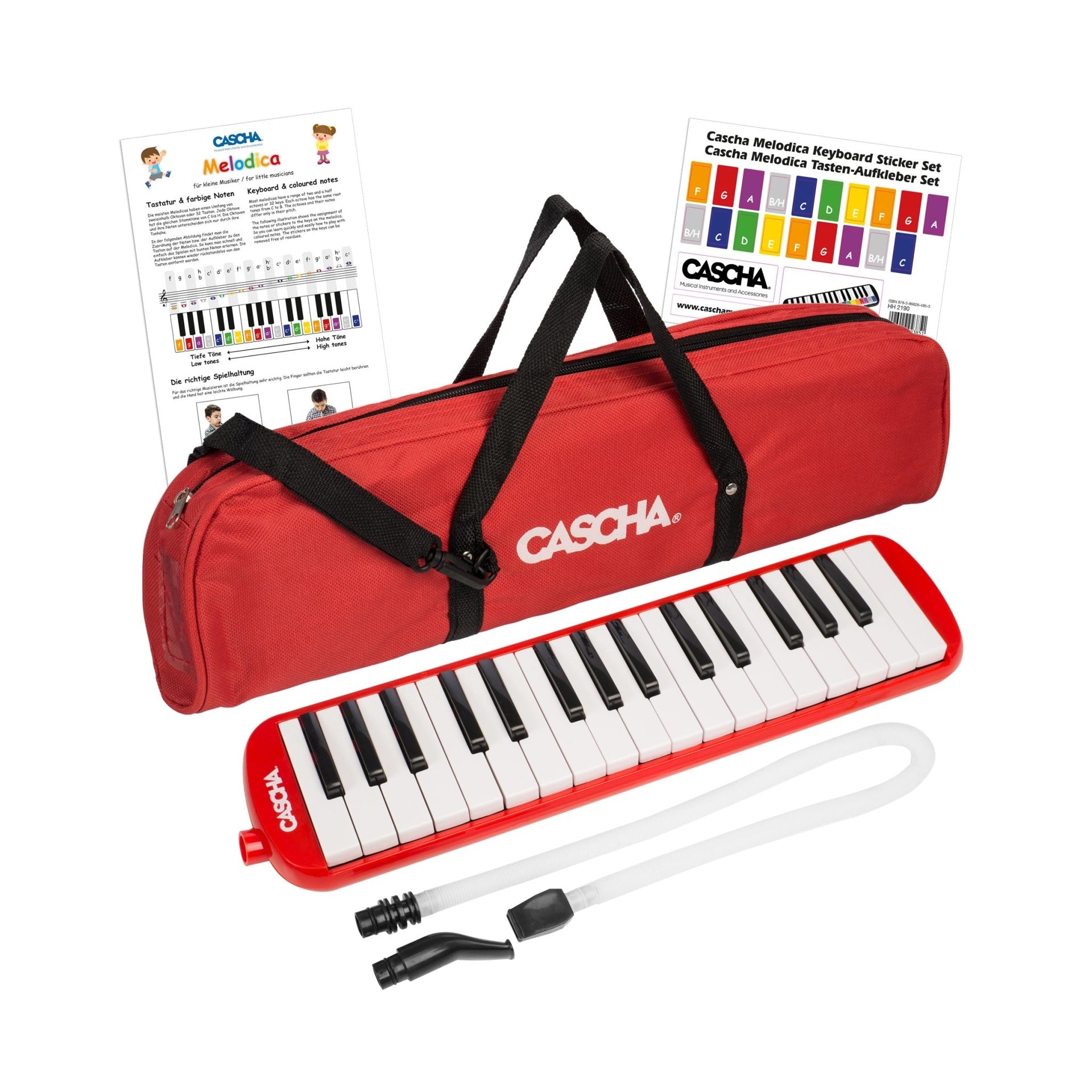 Cascha - HH 2059 Melodica Red - Musik Utan Gränser 