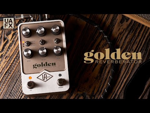 Golden Reverberator Pedal
