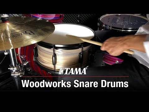 WP1465BK-BOW Poplar Snare 14"x 6.5"