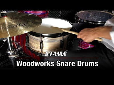 WP1465BK-BOW Poplar Snare 14"x 6.5"