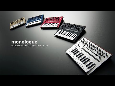 Monologue Analog Synthesizer Silver Finish