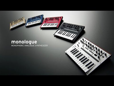 Monologue Analog Synthesizer Silver Finish