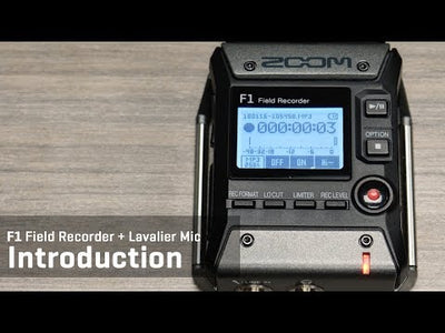 F1-LP Field Recorder + Lavalier Mic