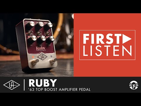 Ruby '63 preamp pedal