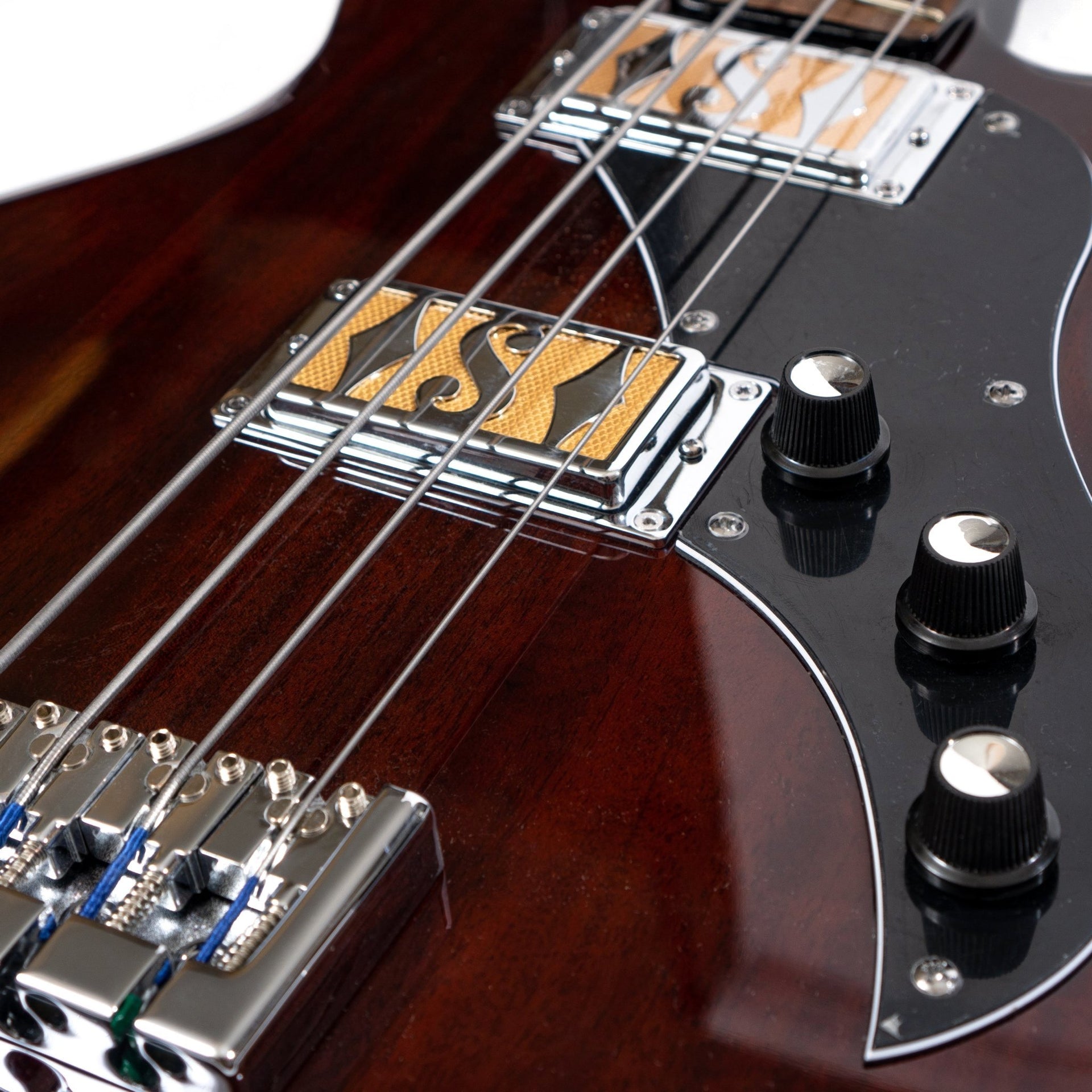Supro - Huntington 2042PMN Mahogany Piezo - Musik Utan Gränser 
