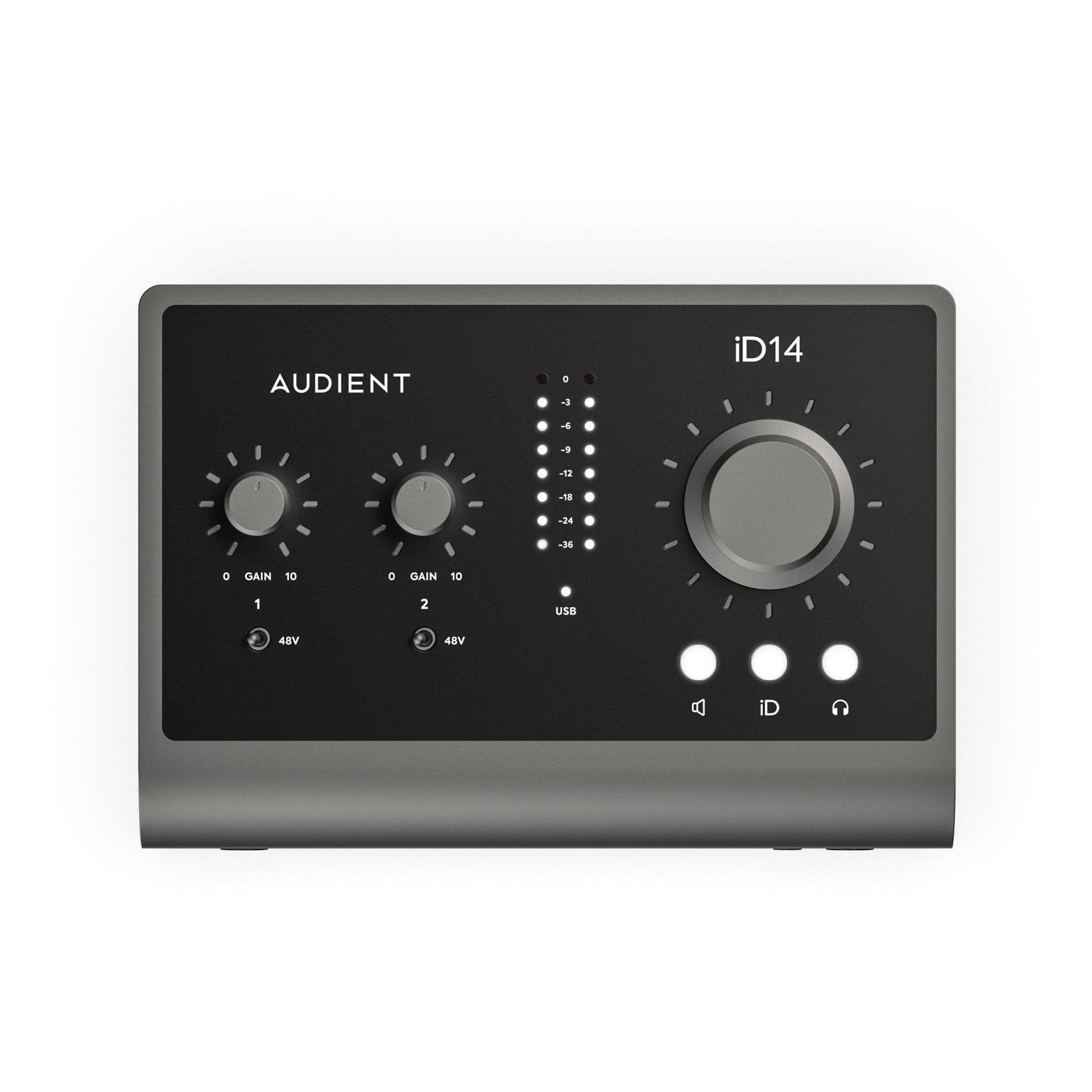 Audient - iD14 MkII - 10in/4out Audio Interface - Musik Utan Gränser 