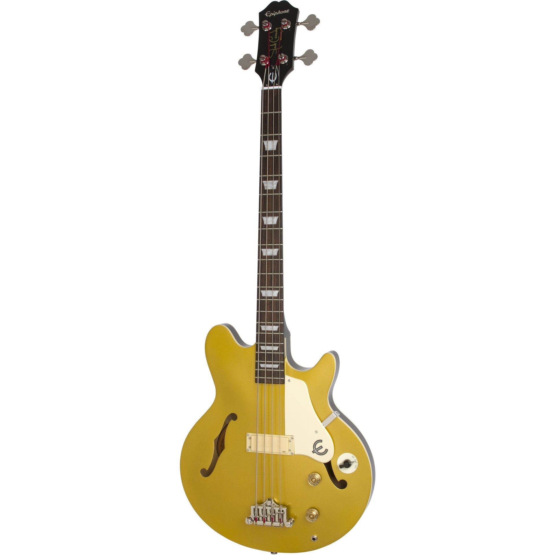 Epiphone - Jack Casady Metallic Gold - Musik Utan Gränser 