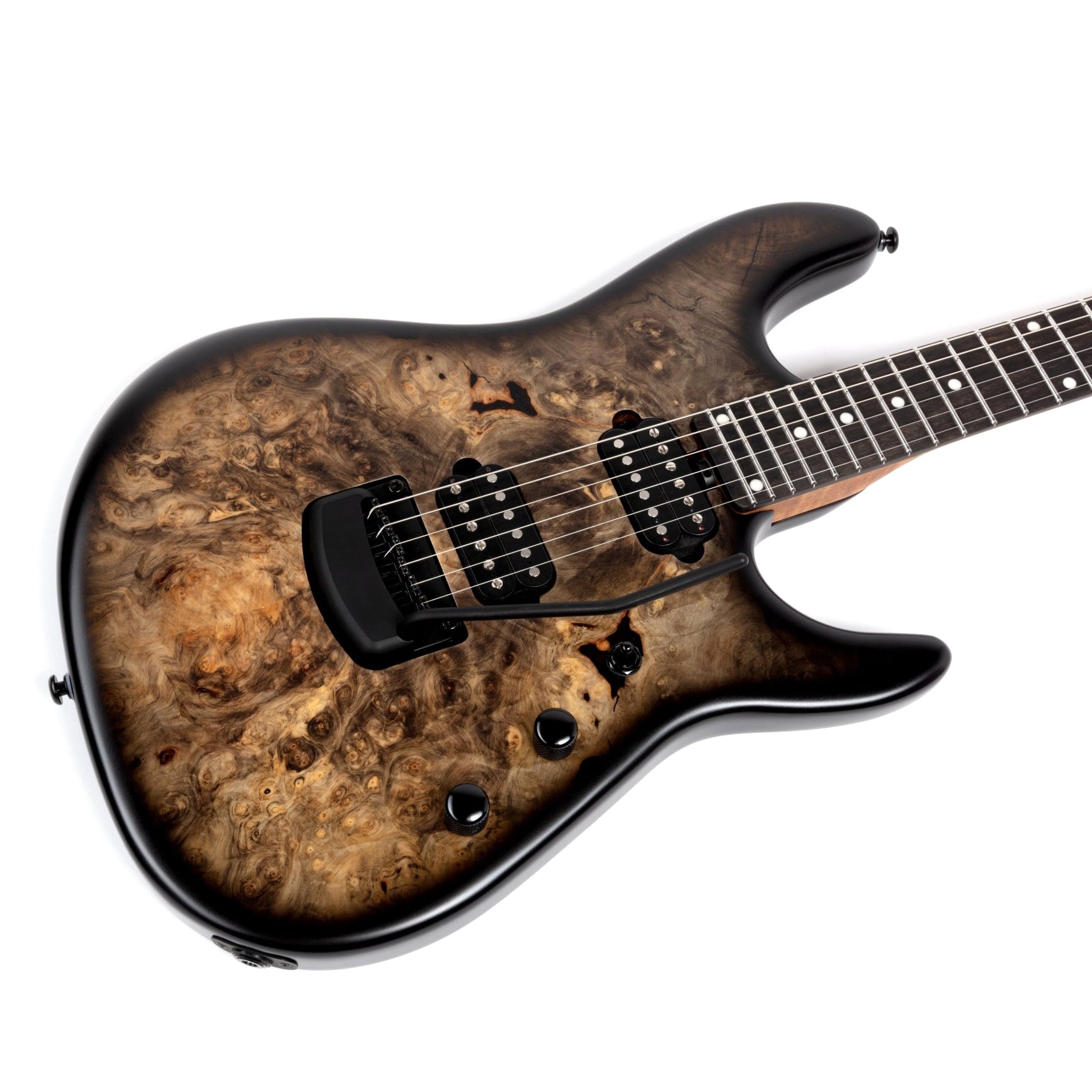 Ernie Ball Music Man - Jason Richardson Cutlass 6 Buckeye Burl - Musik Utan Gränser 