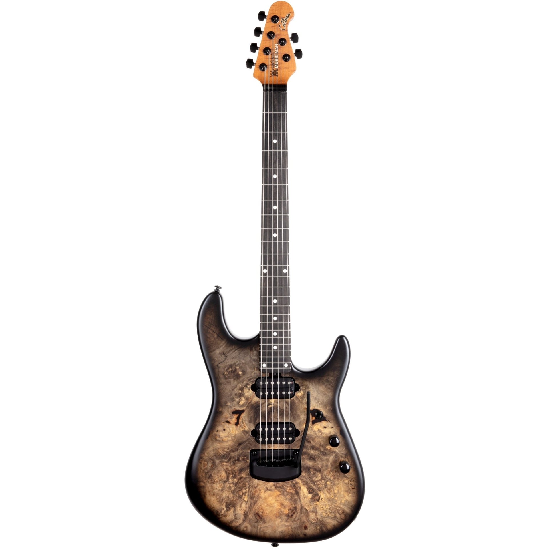 Ernie Ball Music Man - Jason Richardson Cutlass 6 Buckeye Burl - Musik Utan Gränser 