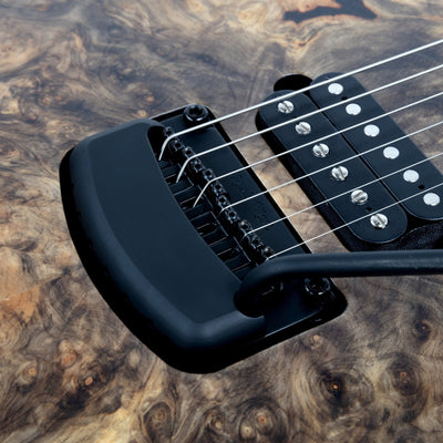 Ernie Ball Music Man - Jason Richardson Cutlass 6 Buckeye Burl - Musik Utan Gränser 