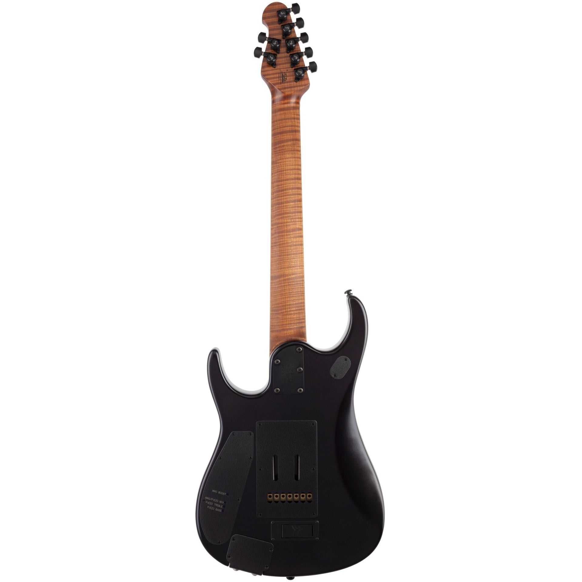 Ernie Ball Music Man - JP15 7 Trans Black Burst Flame - Musik Utan Gränser 
