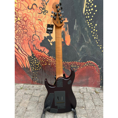 Ernie Ball Music Man - JP15 7 Trans Black Burst Flame - Musik Utan Gränser 