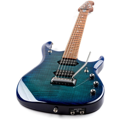 Ernie Ball Music Man - JP15 Cerulean Paradise Flame - Musik Utan Gränser 