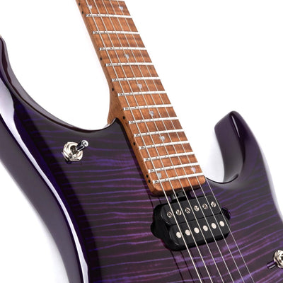 Ernie Ball Music Man - JP15 Purple Nebula Flame - Musik Utan Gränser 