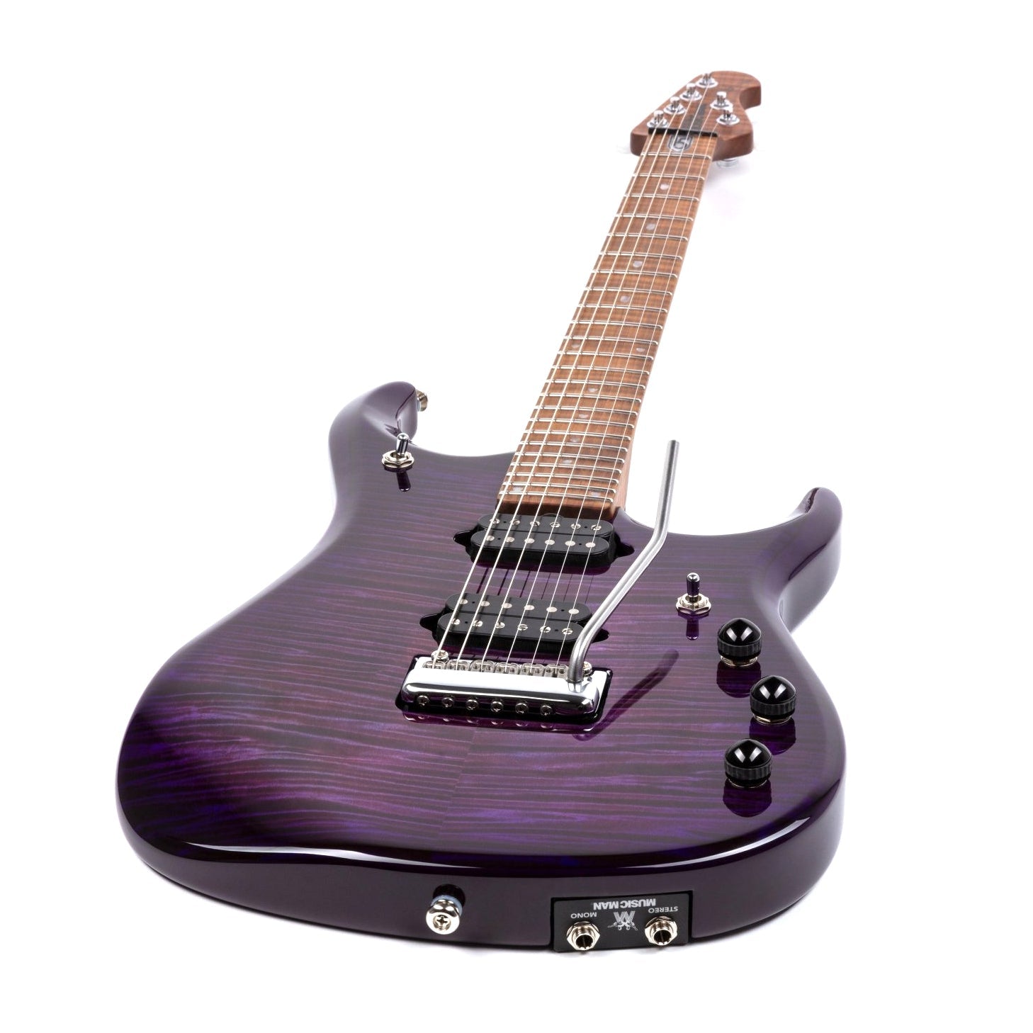 Ernie Ball Music Man - JP15 Purple Nebula Flame - Musik Utan Gränser 