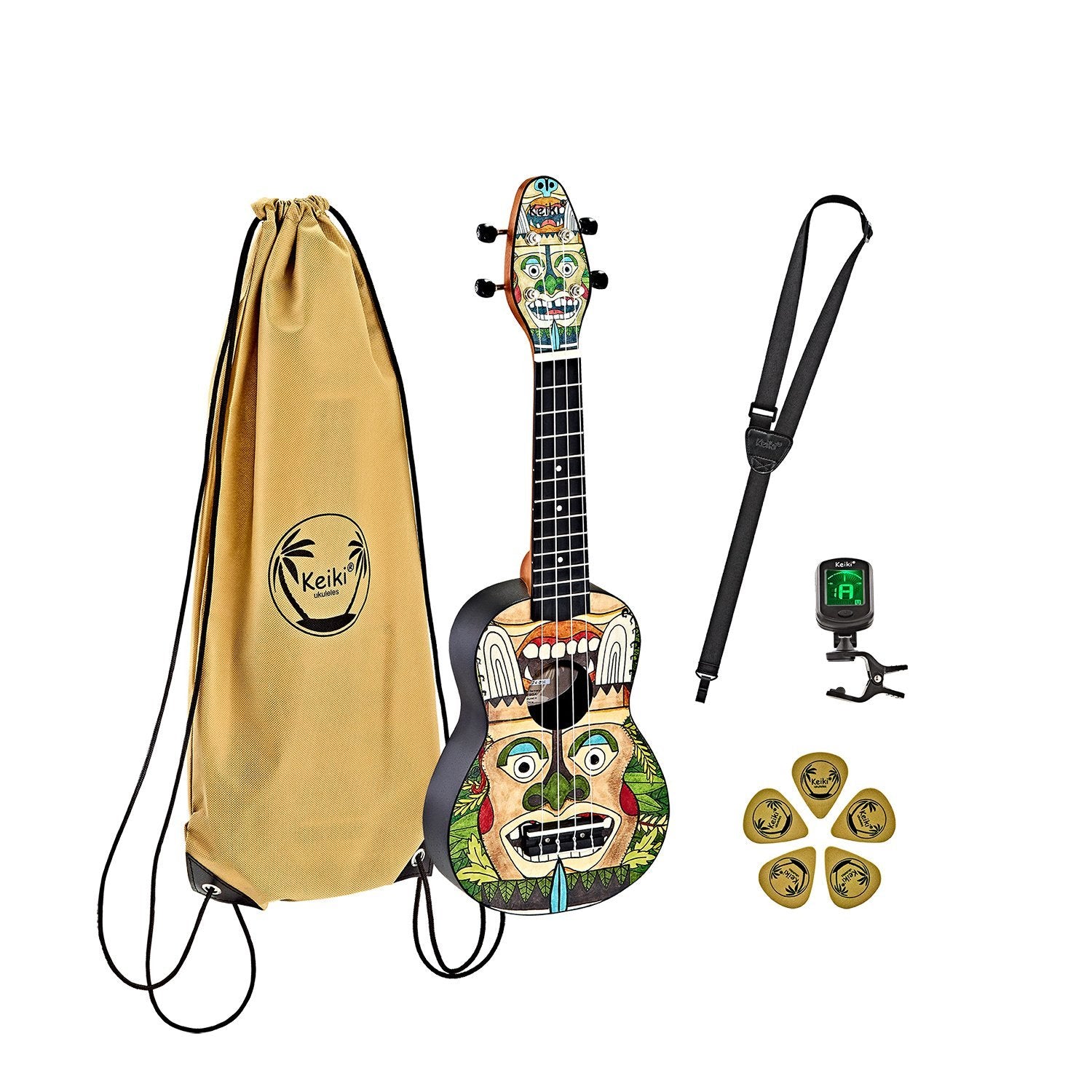 Ortega - K2-TM Ukulele-pack Totem - Musik Utan Gränser 