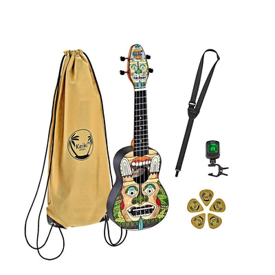 Ortega - K2-TM Ukulele-pack Totem - Musik Utan Gränser 