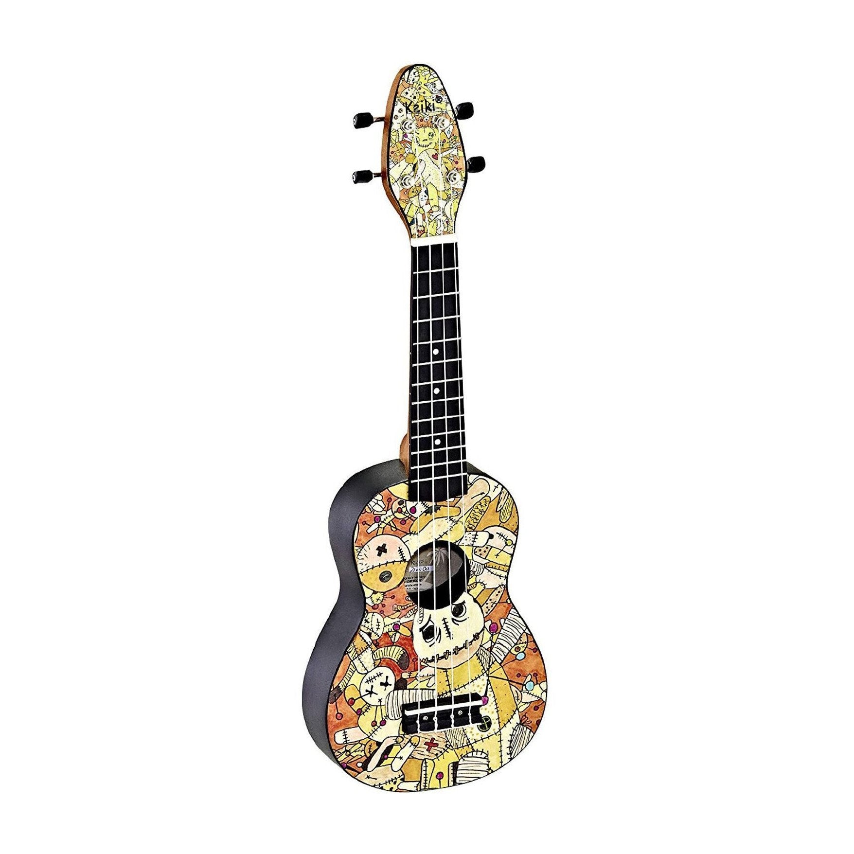 Ortega - K2-VP Voodoo Puppet Ukulele Pack - Musik Utan Gränser 
