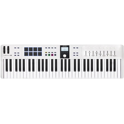 Arturia - Keylab Essential 61 Mk3 White - Musik Utan Gränser 