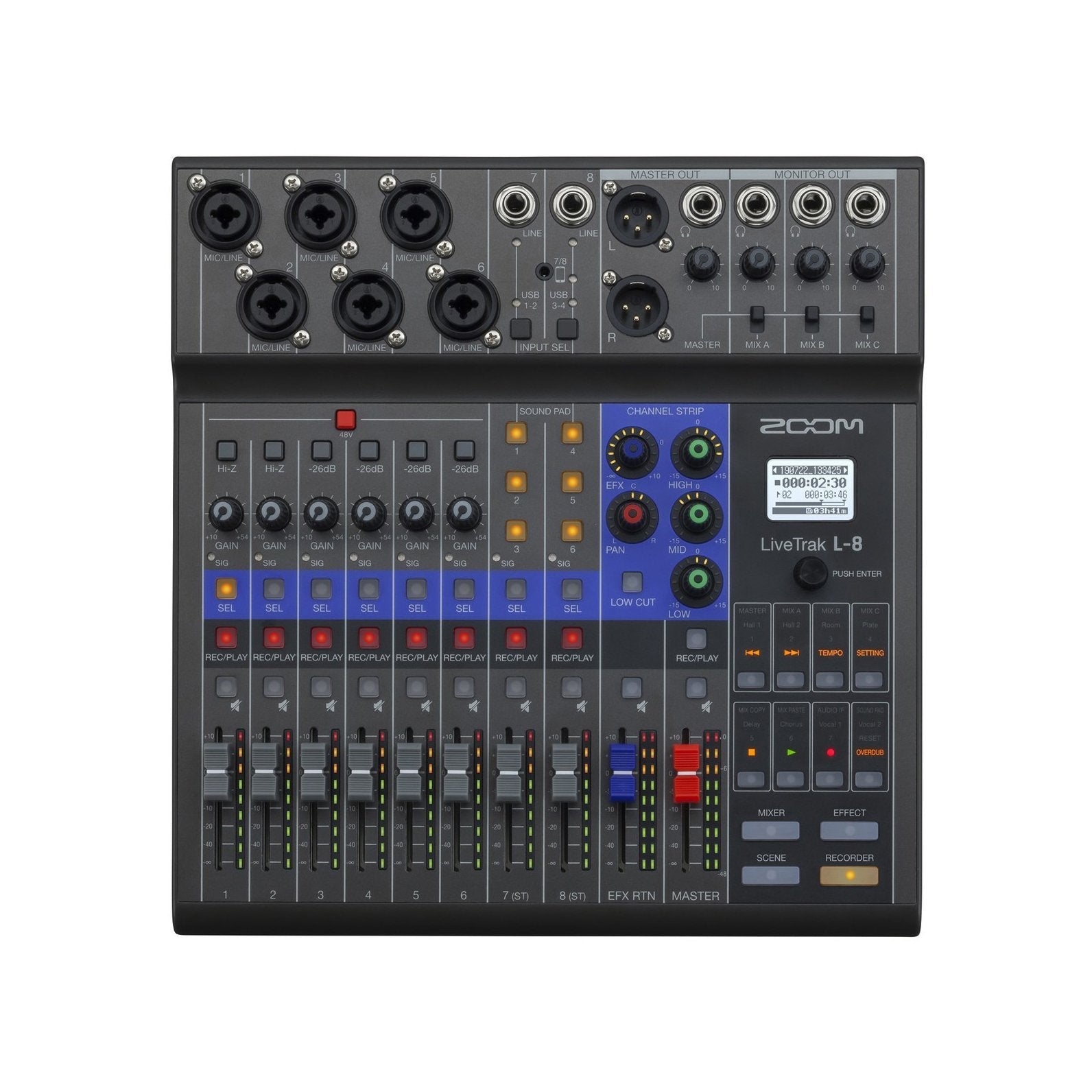 Zoom - LiveTrak L-8 - Musik Utan Gränser 