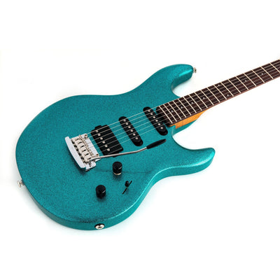 Ernie Ball Music Man - Luke III HSS Ocean Sparkle - Musik Utan Gränser 
