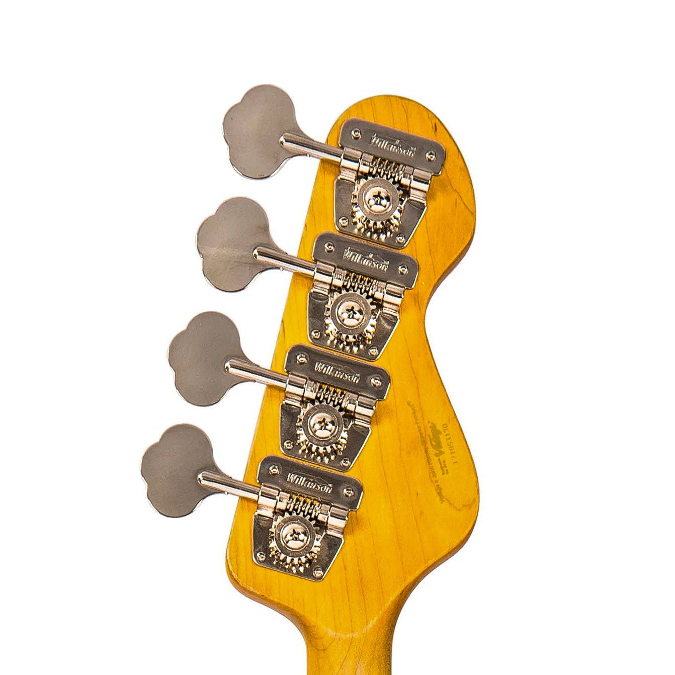Vintage - LV74MRJP Icon Bass Sunburst lefthand/bandlös - Musik Utan Gränser 