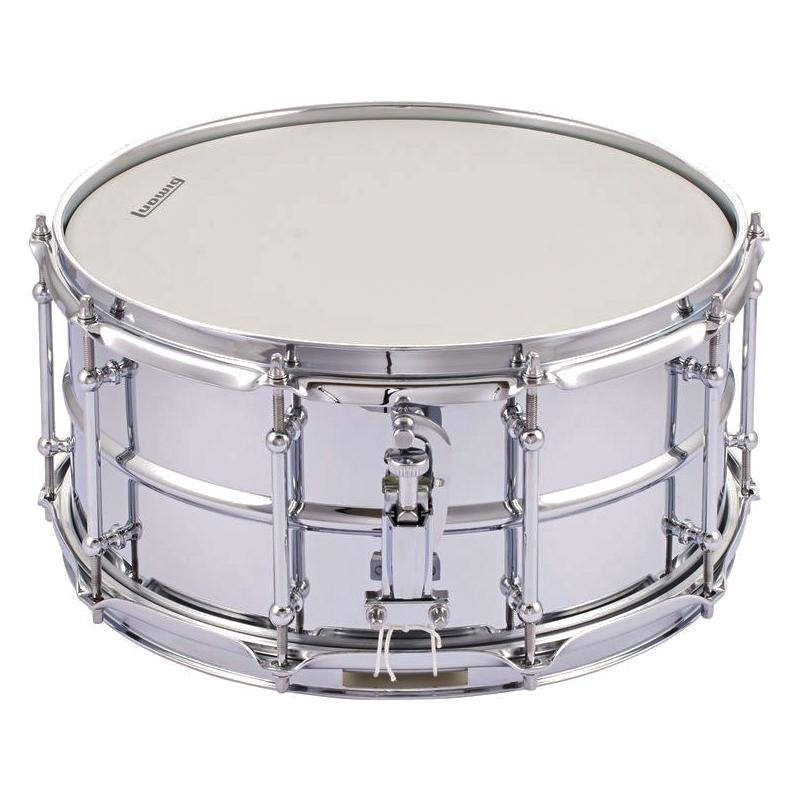Ludwig - LW6514SL Supralite 14x6,5” Polished Steel - Musik Utan Gränser 