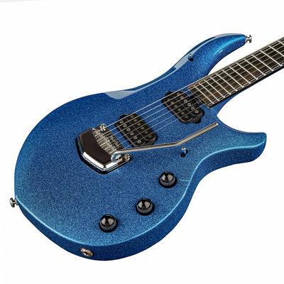Ernie Ball Music Man - Majesty BFR Marine Blue Sparkle Ltd - Musik Utan Gränser 