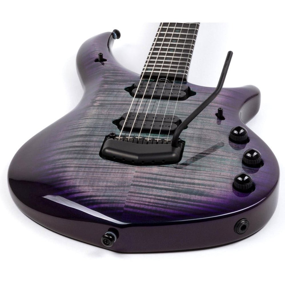 Ernie Ball Music Man - Majesty Maple Top Crystal Amethyst Limited Edition - Musik Utan Gränser 