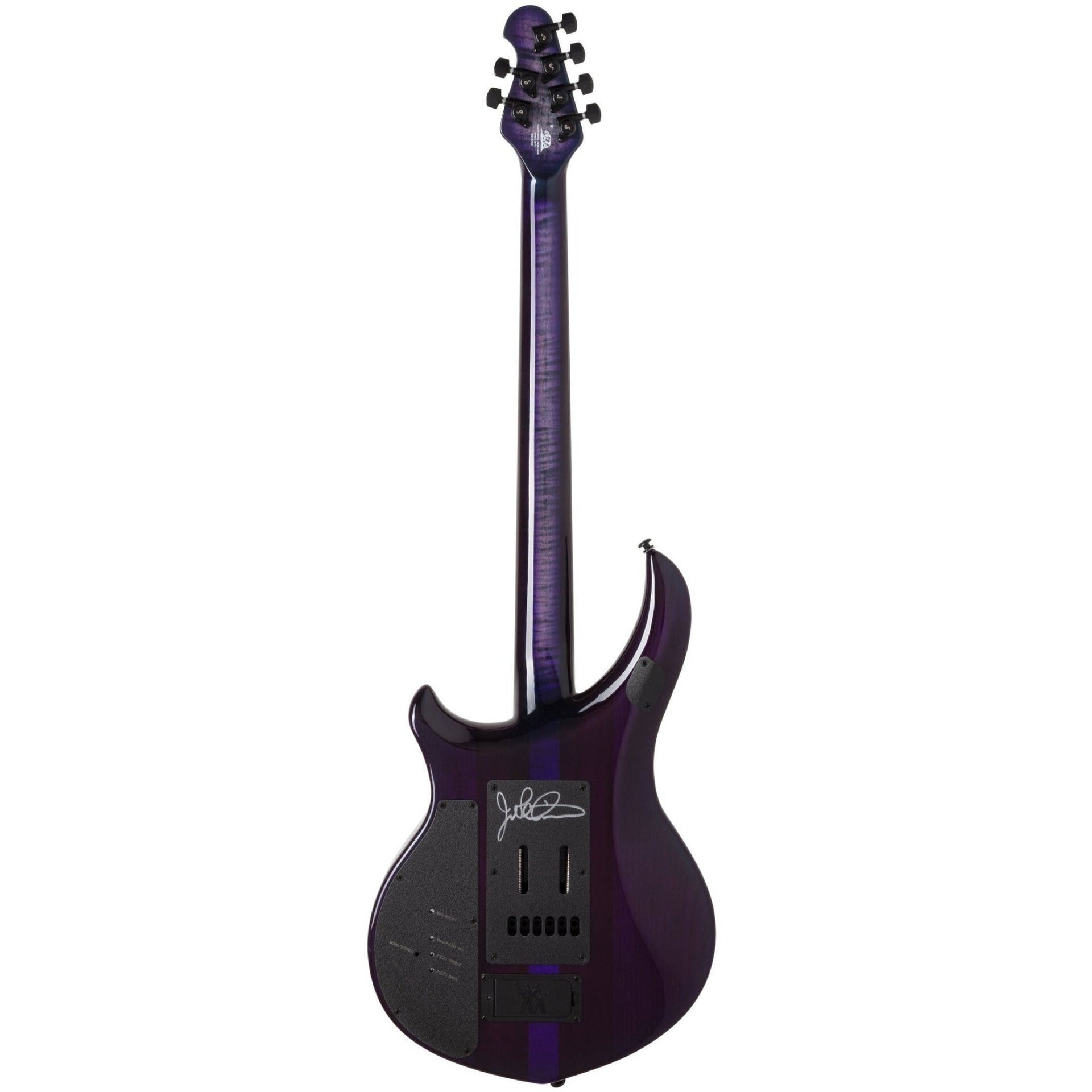 Ernie Ball Music Man - Majesty Maple Top Crystal Amethyst Limited Edition - Musik Utan Gränser 