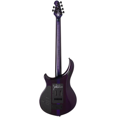 Ernie Ball Music Man - Majesty Maple Top Crystal Amethyst Limited Edition - Musik Utan Gränser 