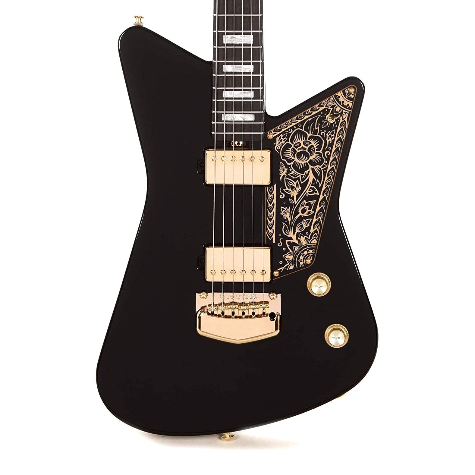 Ernie Ball Music Man - Mariposa Deluxe Imperial Black - Musik Utan Gränser 