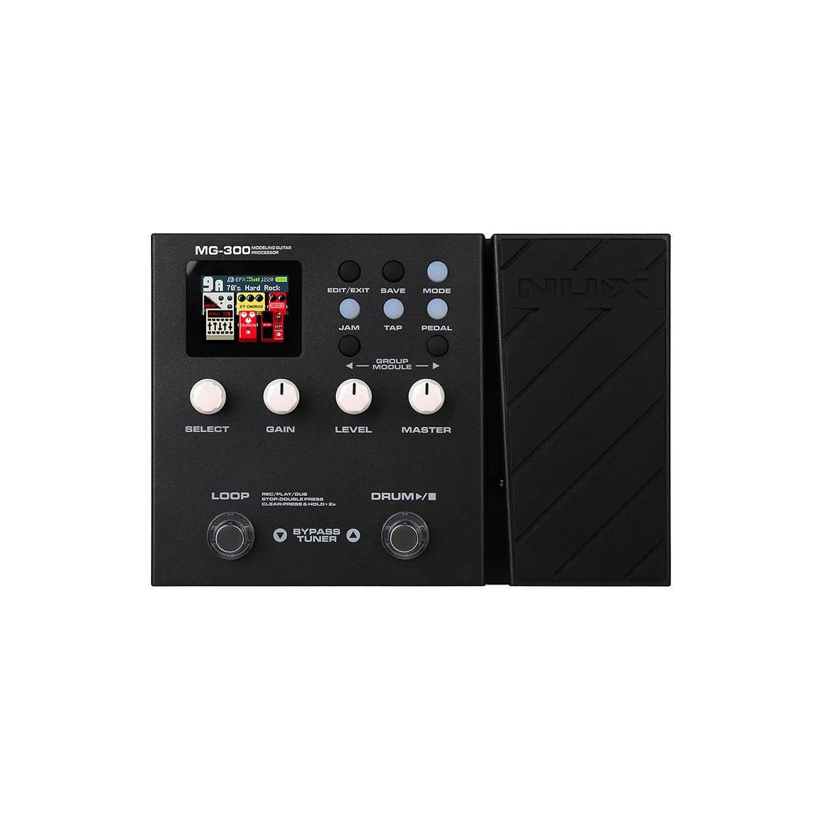 NUX - MG-300 Multi Effect Processor - Musik Utan Gränser 