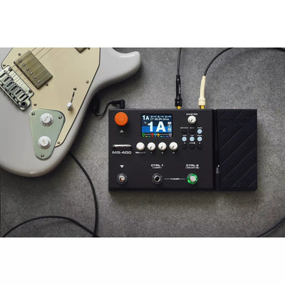 NUX - MG-400 Modeling Guitar Processor - Musik Utan Gränser 