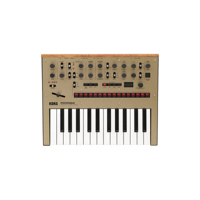 Korg - Monologue-GD Analog Synthesizer, gold finish - Musik Utan Gränser 