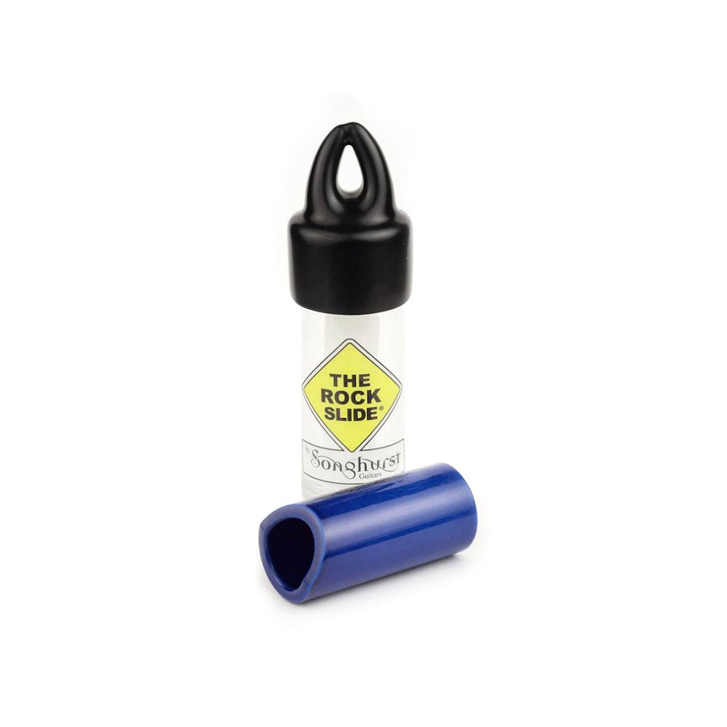 The Rock Slide - Moulded Ceramic Slide Medium Pacific Dark Blue - Musik Utan Gränser 
