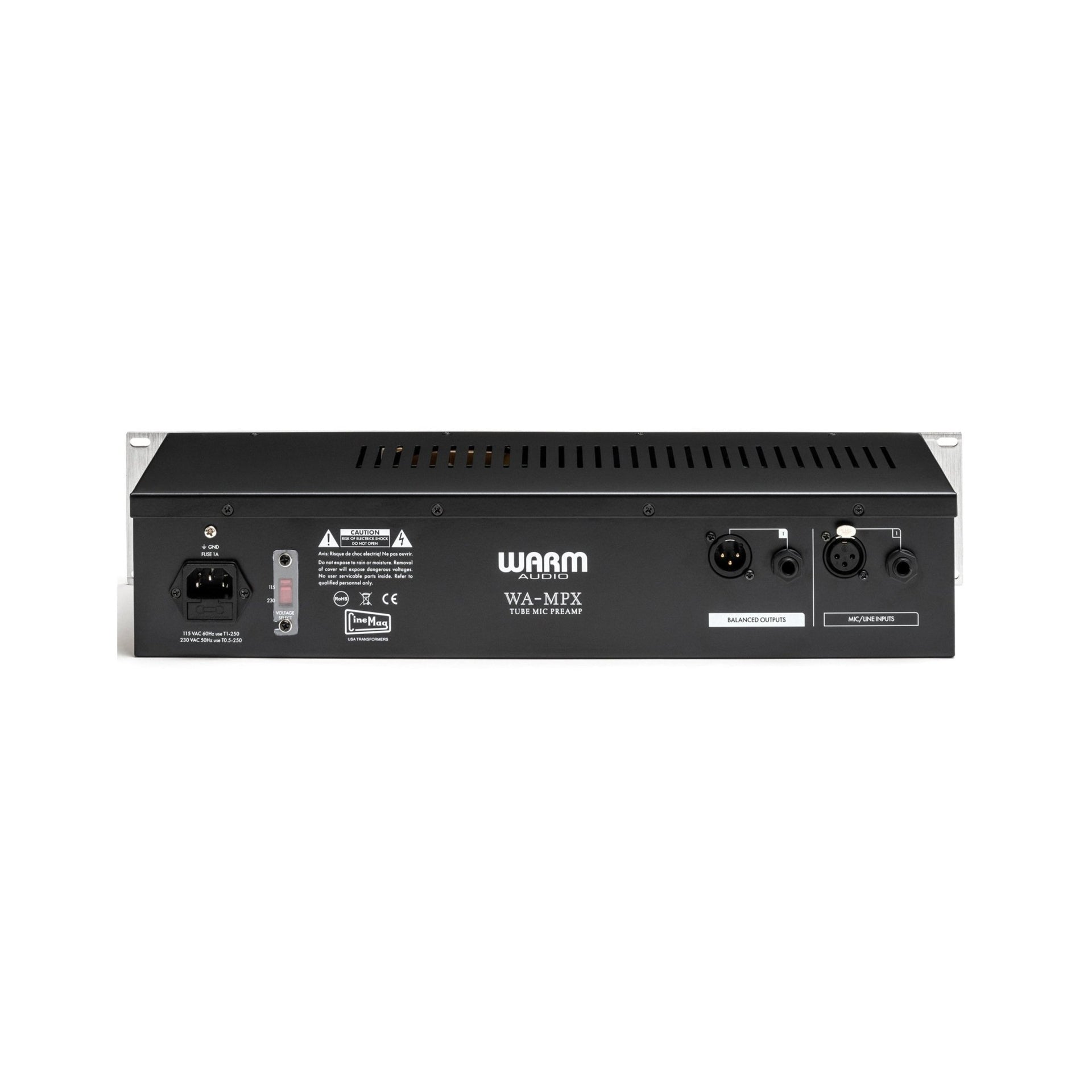 Warm Audio - MPX Vintage mikrofonpreamp med Tape Saturation - Musik Utan Gränser 