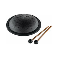 Ladda upp bild till gallerivisning, MSTD1BK Mini Steel Tongue Drum, C Major, Black - Musik Utan Gränser
