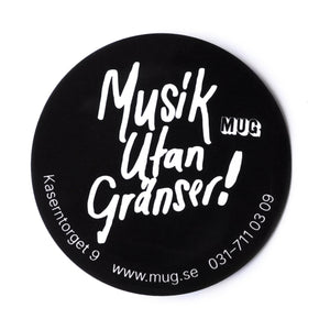 MUG-stickers 2-pack - Musik Utan Gränser