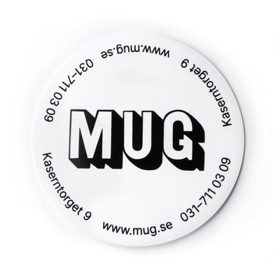Musik Utan Gränser - MUG-stickers 2-pack - Musik Utan Gränser 