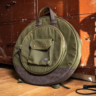 Meinl - Canvas Collection 22" Cymbal Bag Forest Green - Musik Utan Gränser 