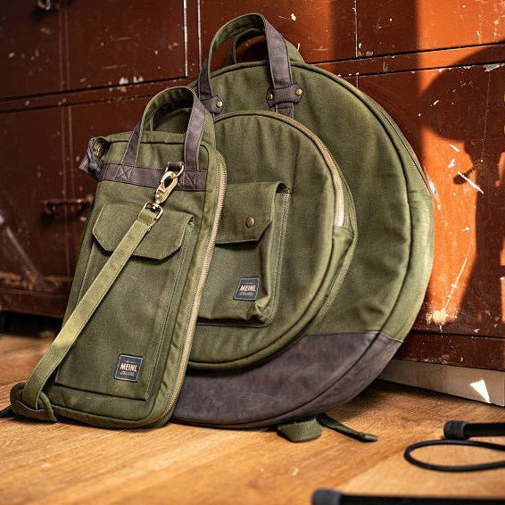 Meinl - Canvas Collection 22" Cymbal Bag Forest Green - Musik Utan Gränser 