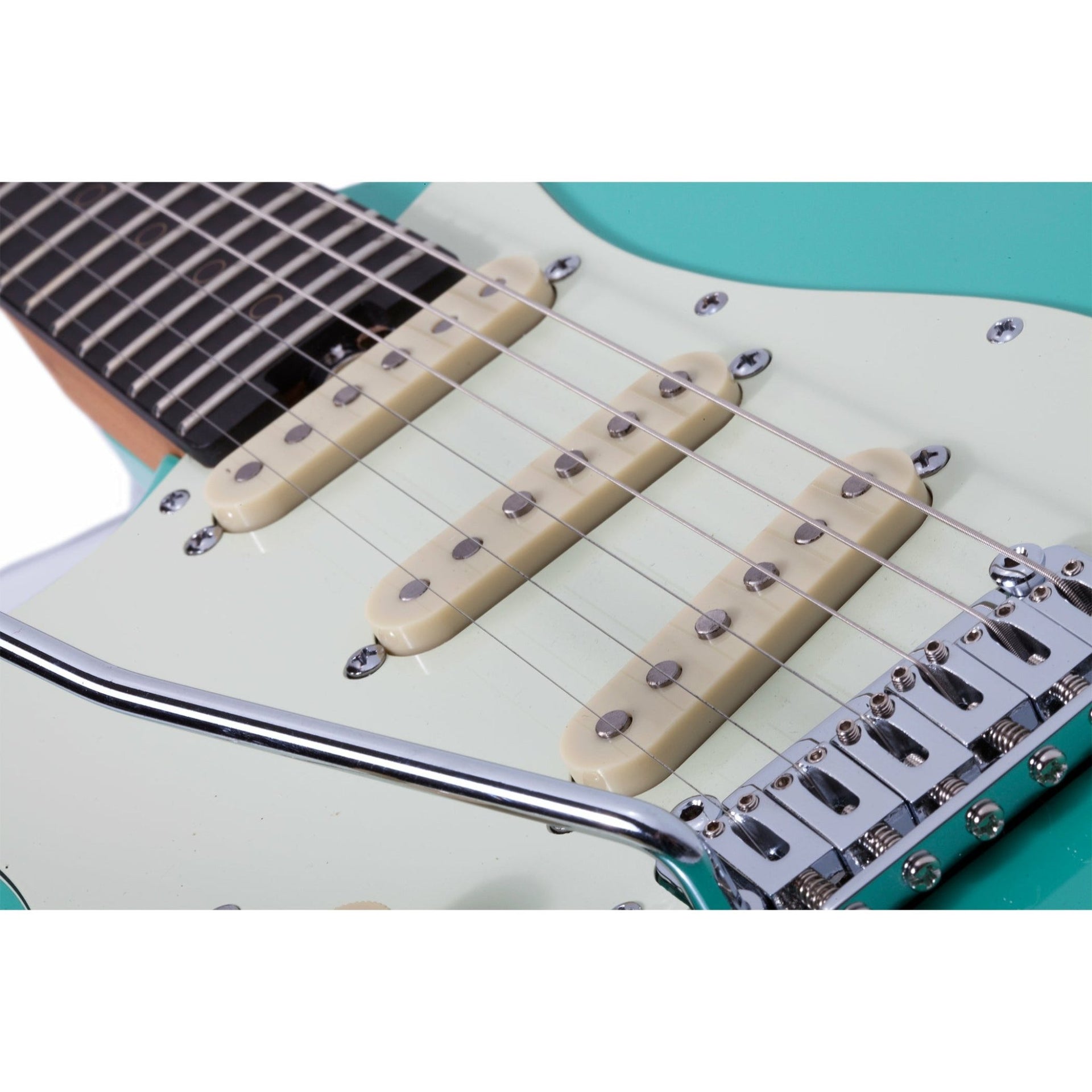 Schecter - Nick Johnston TRAD- HSS L/H A. Green vänsterhänt - Musik Utan Gränser 