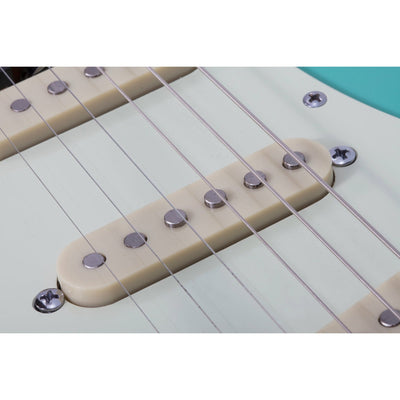 Schecter - Nick Johnston TRAD- HSS L/H A. Green vänsterhänt - Musik Utan Gränser 