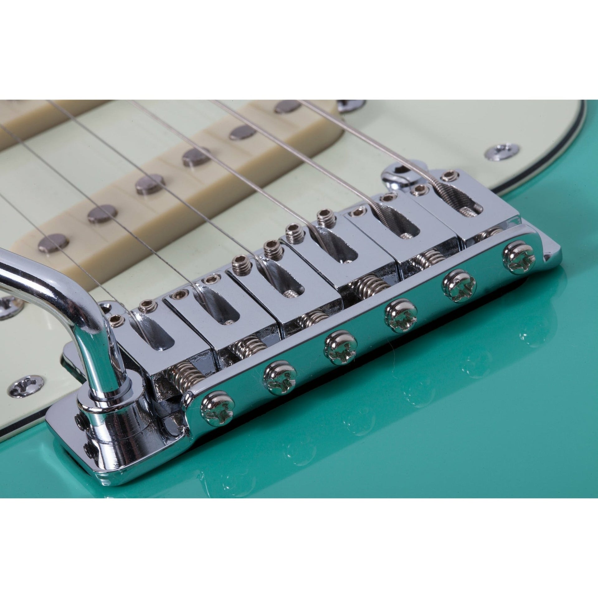 Schecter - Nick Johnston TRAD- HSS L/H A. Green vänsterhänt - Musik Utan Gränser 
