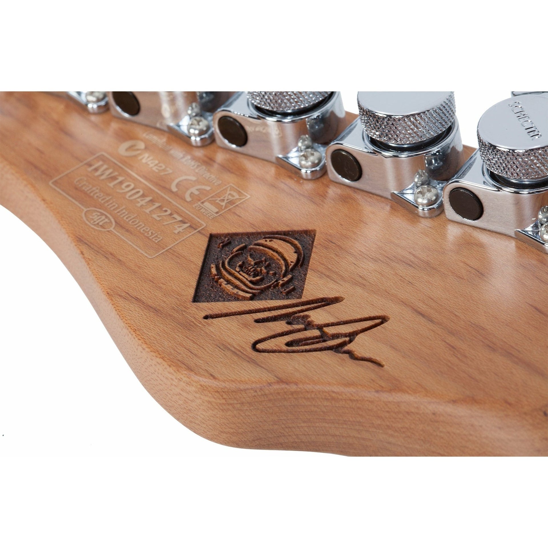 Schecter - Nick Johnston Trad-SSS Atomic Coral - Musik Utan Gränser 