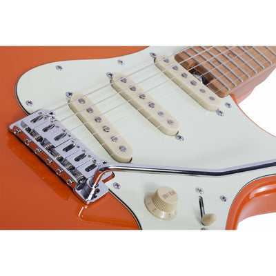 Schecter - Nick Johnston Trad-SSS Atomic Orange - Musik Utan Gränser 
