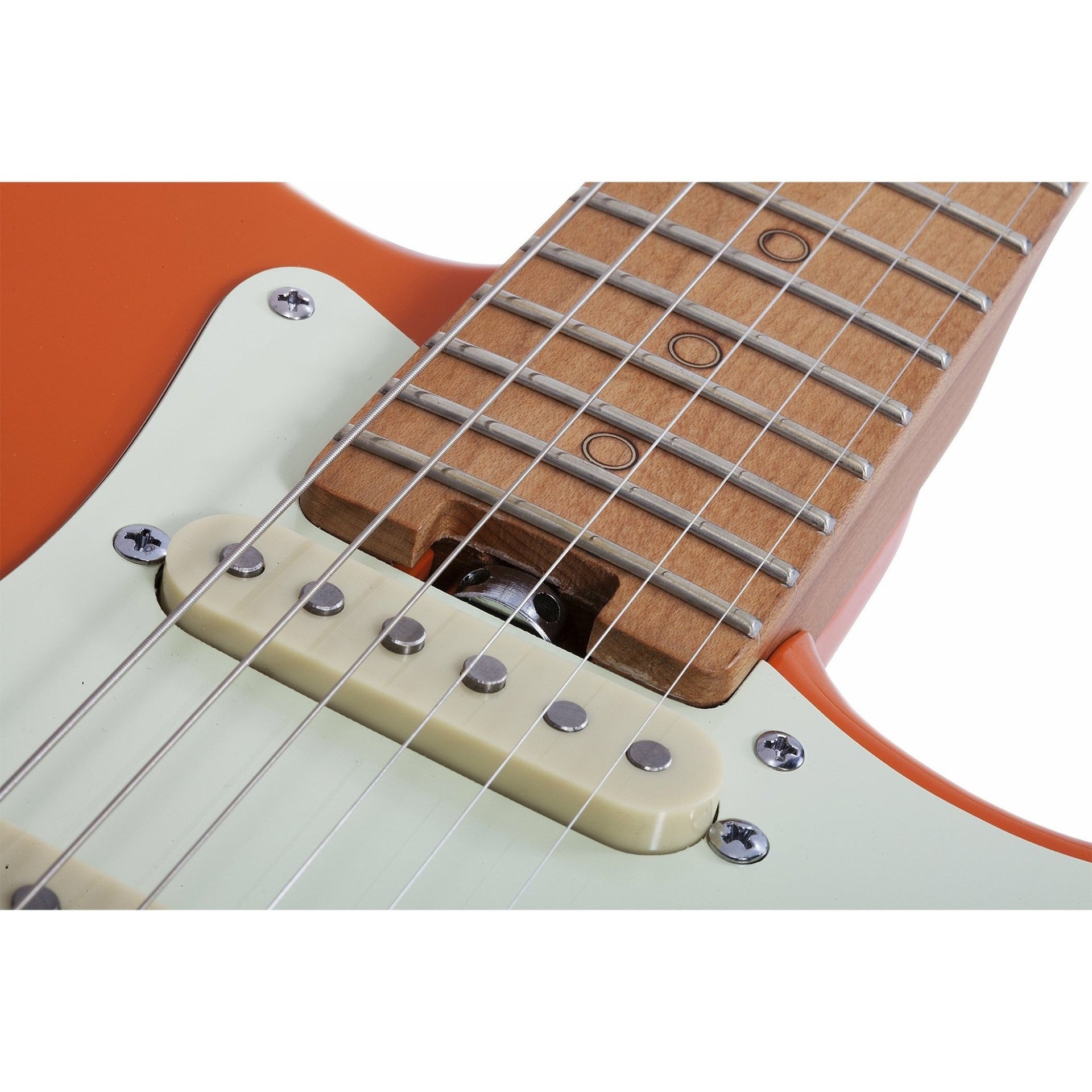 Schecter - Nick Johnston Trad-SSS Atomic Orange - Musik Utan Gränser 